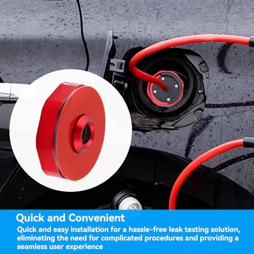 Universal Gas Cap Adapter for Automotive Smoke Machine Leak Detector
