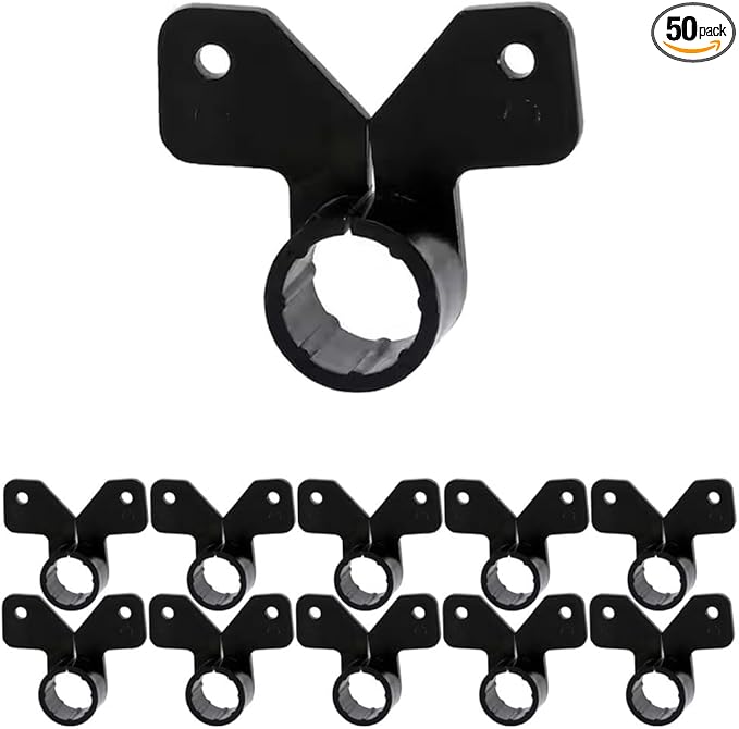 TenKe 50 Pack Butterfly Style Suspension Clamp for 1/2 inch PEX Pipe, CPVC, Copper Tubing Support (50PCS 1/2")