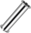 Tri Clamp Tube 1.5 Inch Tube OD Sanitary Spool Tube Length 6 Inch Clamp End OD 50.5mm 304 Stainless Steel Seamless Round Tubing