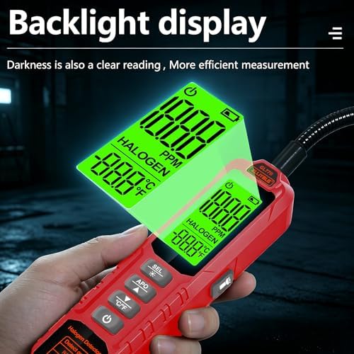 HVAC Refrigerant Leak Detector, AC Halogen Leak Detection
