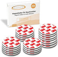 ECENCE Magnetic Smoke Detector Installation Tool 20pcs Magnetic Adhesive Pads with 3M Glue For Smoke Alarms Ø 50mm, No Drilling Or Screws, Quick and Easy Fastening