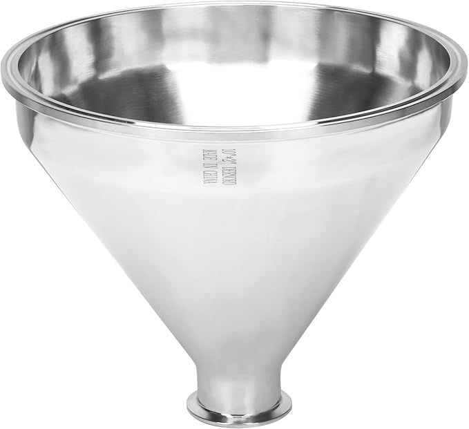 DERNORD Sanitary Fitting Reducer Fitting SUS304 Tri Clamp Ferrule Style 10" Tube OD to 2" Tube OD
