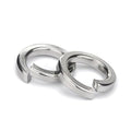 M6 Split Lock Washer, 18-8 (304) Stainless Steel Spring Lock Washer Elastic Gasket 100PCS
