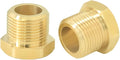 9/16" Male Threaded Plug, Brass Hex Socket Pipe End Cap Fitting, Blanked Stop Nut Cover, Globe Valve Pipe Plug. For kitchen faucet hot/cold water pipes, RV water pipe joints, radiator valves. 2 pcs.