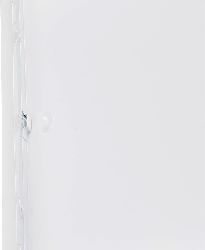 10" x 14" White Metal Access Panel. Service Shaft Door Panel. Plumbing, Electricity, Heating, Alarm Wall Access Panel for Drywall. Bathroom Services Access Hole Cover.