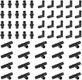 60Pcs EFIELD 3/4"Poly PEX-A Tee,Elbow,Coupling 20 PCS Each(PPSU1960033-60)