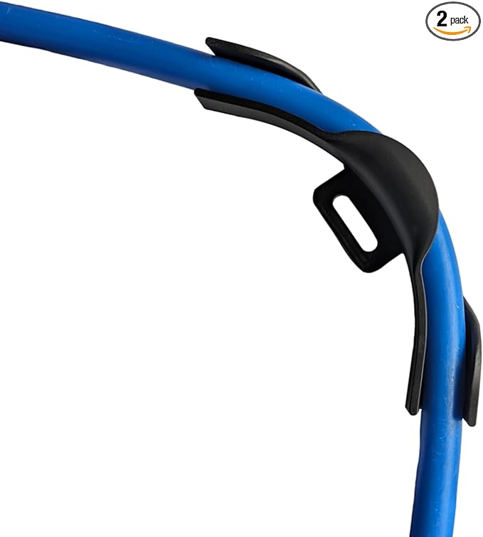 XFITTING 3/8 inch - 1/2 inch Pex Tubing Bend Support With Nail Tab, Tubing Pipe Hanger With Ear 30-4-6=2X, 2 Pieces
