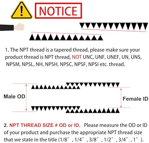 1" Male Hex Nipple Pipe Fittings, 304 Stainless Steel 1 inch NPT Threaded Pipe Adapter Fittings Equal Nipples Connectors, Male Straight Connector Pipe Fitting (1“, 2pcs)
