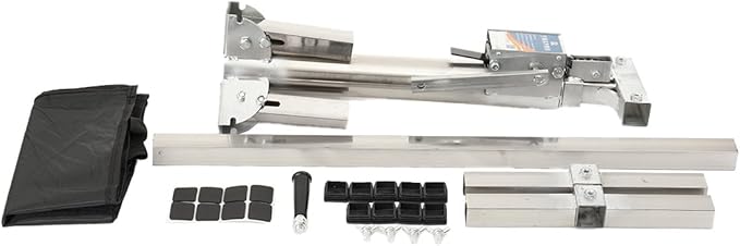 Cabinet Lift Jack for Installing Cabinet, Adjustable Third Hand Tool Support System with Load-Bearing 165lbs, Cabinets Installation Tools, Multi-Functional Cabinet Jack (25.6-48 Inches)