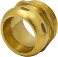 ZM Fire Equipment Trap Adapter Brass Hexagonal Fitting (1-1/2" MIP x 1-1/2" Slip-Joint)