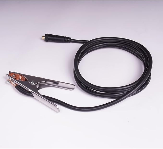 200A Welding Electrode Holder with 3m Cable Assembled Welder Ground Earth Clamp for ARC ZX7 MMA (clamp(200A) with calbe(3M))