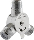 Manual Mixing Valve with Check Valves for Sensor Faucets, 1/2 Inch Connections