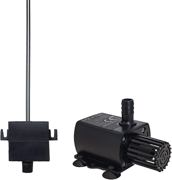Automaitc MIni Condensate Pump For Dehumidifier,110V Submersible Water Pump With Level Sensor,For HVAC System,Air Conditioner,Air cooler,Fountain,13 FT Drain Height Lift