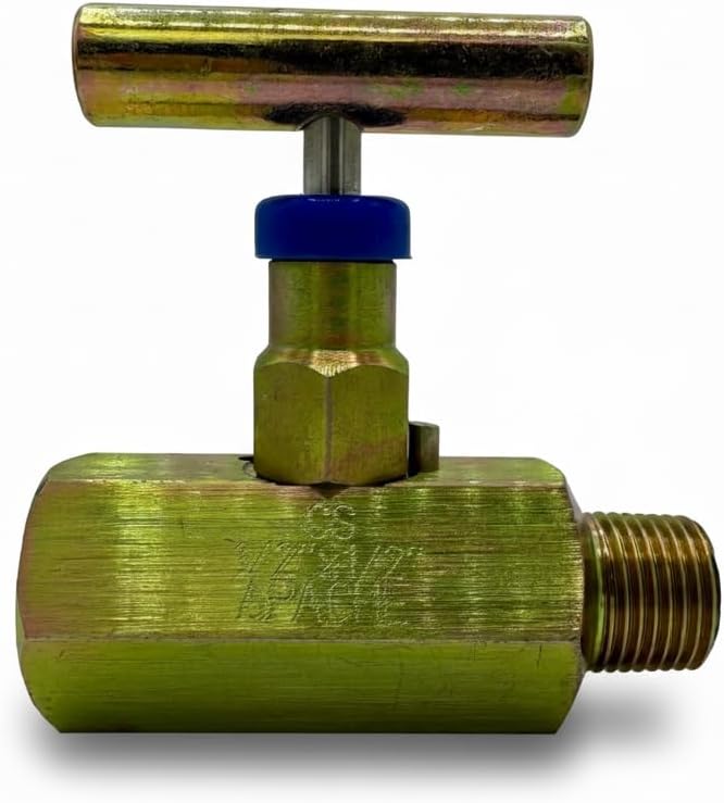 High Pressure Needle Valve, 1/2 NPT, NACE Compliant, Carbon Steel MXF (6000 PSI)