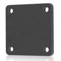 Rocaris 1 Pcs 8 X 8 X 5/16 Inch A36 Steel Plate Hot Rolled, Steel Base with 4 Holes Metal Square for Construction Boards, Structure Support, Weldable Square and Industrial