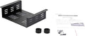 AEONS Under Desk Computer Mount Laptop PC Mount Wall Mount for Small Form Factor Case Desk Holder Shelf Drawer 10" x 3" x 8"