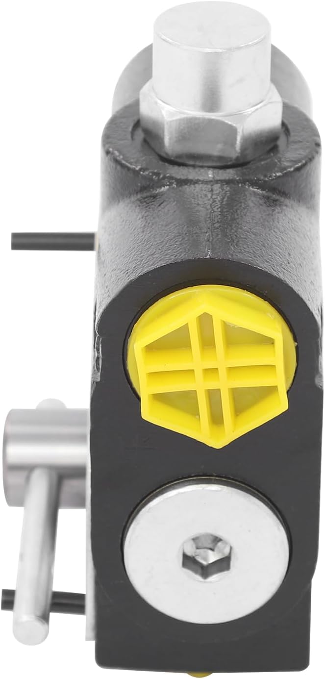Hydraulic Adjustable Variable Flow Control Valve w/Relief, 0-30 GPM, 3/4” NPT Port Size,500-3000 PSI Pressure Relief Valve Adjustment Range, 30.38Gal/min