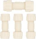 (Pack of 4) EFIELD 3/4"Compression Coupling,CPVC Fittings for Plumbing Installations and Repair (3/4"x3/4"COM),(CPVC049-2-4PCS)