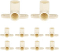 (Pack of 10) EFIELD CPVC Pipe Fitting, 3/4"Slip x 3/4"Slip CPVC-CTS 90-Degree Drop Ear Elbow(Wing Elbow),(CPVC047-10)