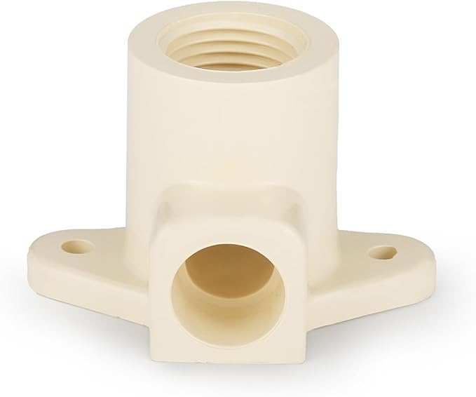 (Pack of 10) EFIELD 1/2-inch CPVC-CTS 90-Degree Slip x FIPT Elbow Fitting With Drop Ear (Wing Elbow),(CPVC045-10)