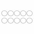 HARFINGTON 10pcs Nitrile Rubber O-Rings 68mm OD 64mm ID 2mm Width Metric Buna-N NBR Sealing Gasket Plumbing Sealing Repair O Rings for Car Auto Vehicle Repair Faucet Air Gas
