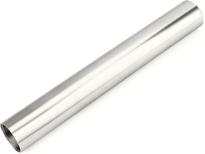 TAISHER 1PCS Stainless Steel Pipe Fittings, 1-1/2" NPT Female x 1-1/2" NPT Female Threaded, 16" Length Nipple Cast Pipe