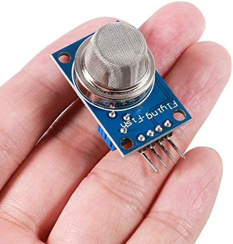 ACEIRMC 5pcs MQ-2 Gas and Smoke Analog Sensor Breakout Board for Arduino Raspberry Pi ESP8266 MQ2 5V DC (MQ-2)