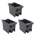 1-Gang 14 Cu.in.PVC Old Work Electrical Switch and Outlet Box，Plastic Junction Box for Switches，Old Work Outlet Box，Electrical Boxes Plastic，ETL Tested for Home Improvement(3 Pack)