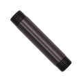 Naiture Brass Heavy Duty 1/2 NPT Connection Threaded Pipe Fitting Nipple, 4" Long, Oil Rubbed Bronze Finish