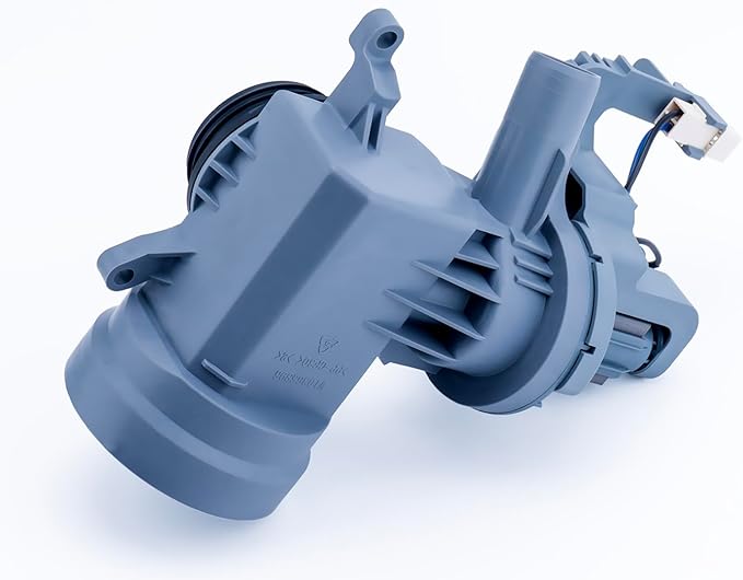 Washer Drain Pump W10605427 Compatible with Maytag Amana Whirlpool Duet Washing Machine WPW10605427 W10425238 W10799064 W10799065, Repairable code E01 F09