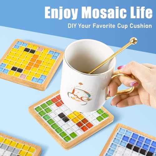 Mosaic Crystal Grout – Ultimate Grouting Solution & DIY Craft Essential for Mosaic Tile Projects, Handmade Art, & Home Decor (White, 17.6oz)