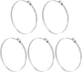 MECCANIXITY 7 Inch Stainless Steel Hose Clamp, Worm Gear Clamp Adjustable 6 1/9"-7"(155-178mm) Fuel Line Hose Clamps Duct Clamp for Pipe Plumbing Automotive Mechanical (Pack of 5)
