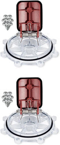 2 Pack 7056 Flapper with Lid O Ring & Set of 16 Screws – Pool Replacement Part 7056 Check Valve Flapper with Lid – Oring for Zodiac Jandy Spring Check Valve Models 7235, 7305, 7511, 7512
