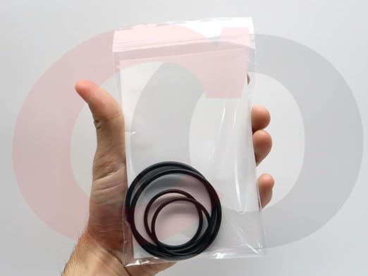 Captain O-Ring – Replacement O-Rings for Rusco/Vu-Flow Spin-Down, Sediment Trap Filters (2 Sets) [Select Size .75OR, 1OR, 1.5OR, or 2OR] (1.5" Filter (1.5OR) - 2 Sets)