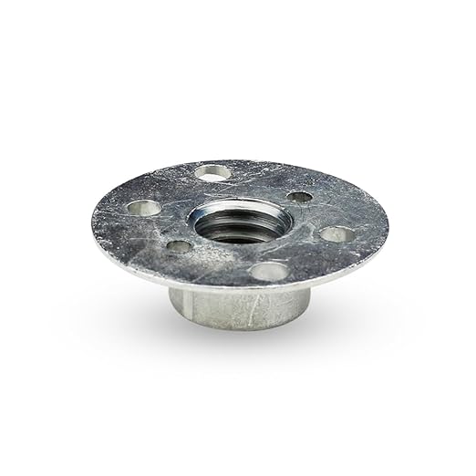 BHA Angle Grinder Ribbed Backing Pad for Resin Fiber Disc, 5" x 5/8"-11