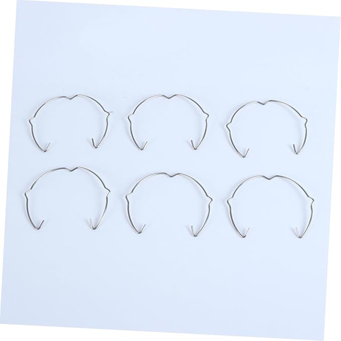 ARTIBETTER 10pcs Material Retaining Rings Lamp Fixing Clips for Light Bulb Fixing Drywall Repair