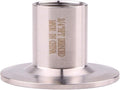 DERNORD Sanitary Female Threaded Pipe Fitting to 2 Inch TRI CLAMP OD 64mm Ferrule (Pipe Size: 3/4" NPT （2 Inch Tri clamp）)