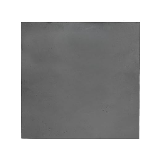 MECCANIXITY 1pcs 1/16"(1mm) x12 x12 Steel Plate, Black Hot Rolled A36 Steel Sheet Plate Base, Square Weldable Metal Discs for Industrial Construction Structural Support