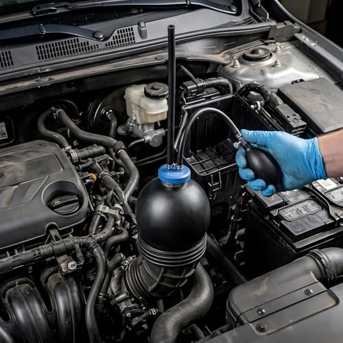 AUPREX Universal Easy Intake Adapter, Automotive Smoke Machine Bladder
