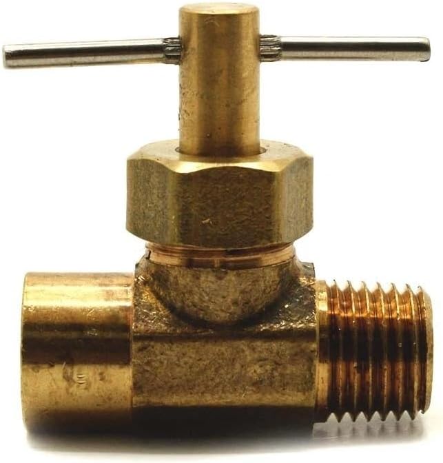 Replacement 1/4 Inch MP x 1/4 Inch FP Needle Valve for Thrifco Plumbing 6922228#132P