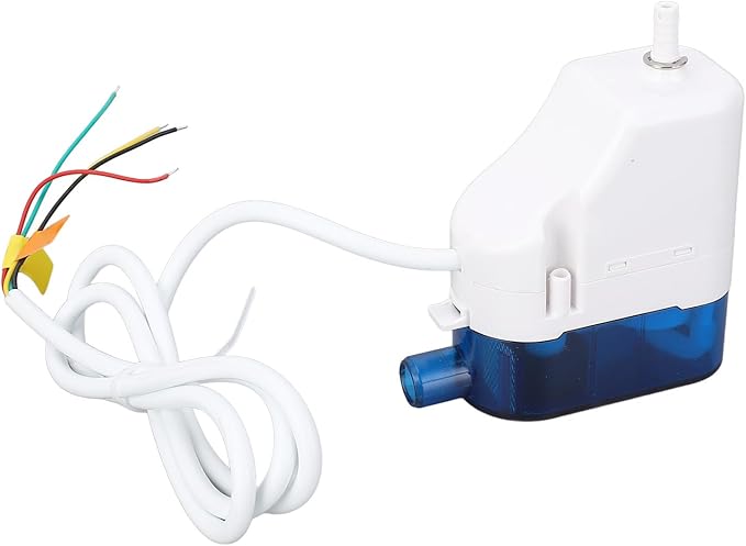 WALFRONT 0.07L Condensate Pump, Silent Operation AC Drain Pump, 40LH Water Removal System for Dehumidifiers and Ice Machines
