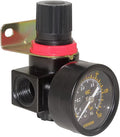 Beduan BR3000 3/8"NPT Air Compressor Regulator Combo,Manual Drain with Bracket,Psi Gauge
