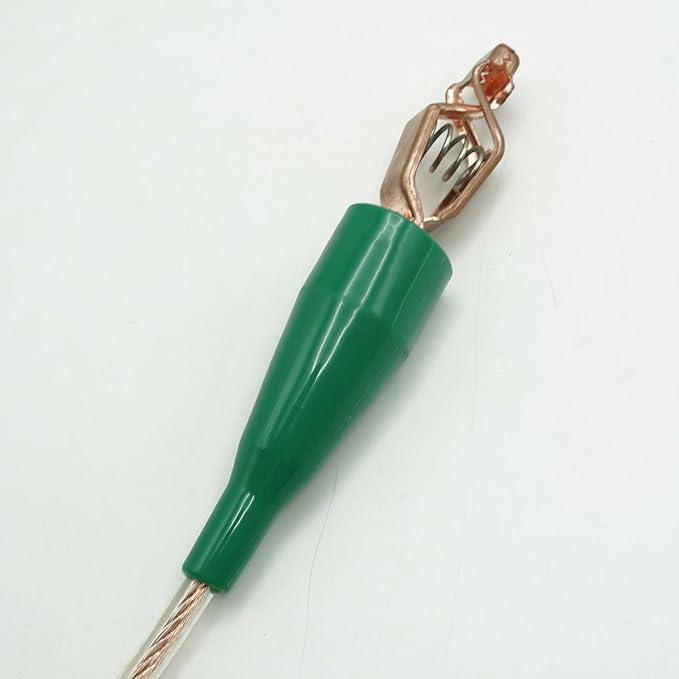 10' Long Flexible Bonding Wire with Two Copper Clips