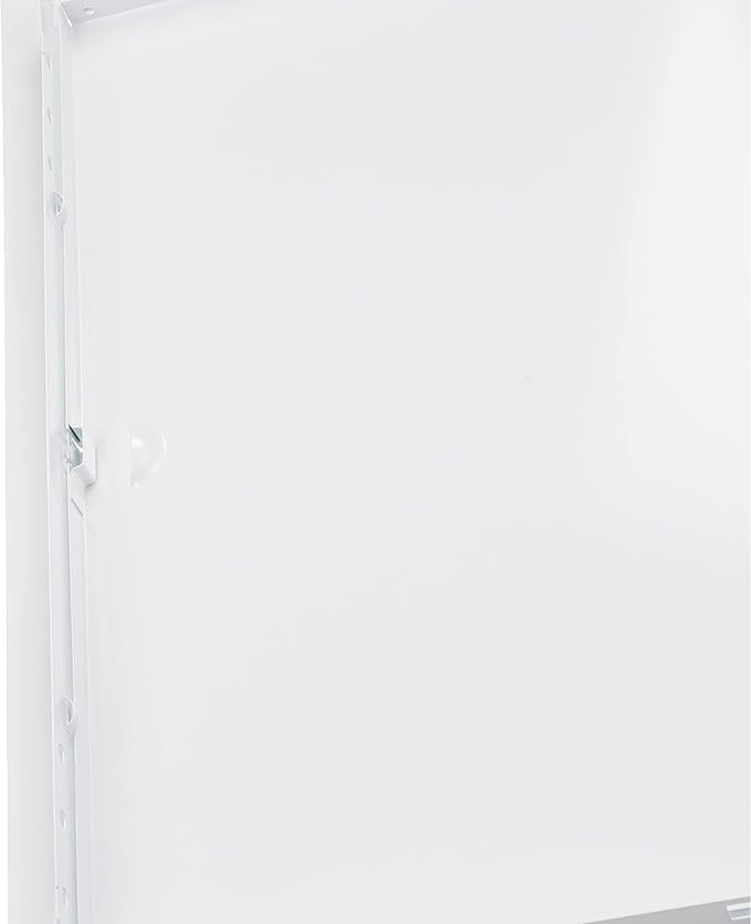 10" x 16" White Metal Access Panel. Service Shaft Door Panel. Plumbing, Electricity, Heating, Alarm Wall Access Panel for Drywall. Bathroom Services Access Hole Cover.