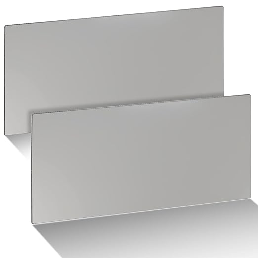 2 Pcs 1/8 Steel Plate, 6'' x 12'' Steel Sheet A36 Weldable Metal Plate, Hot Rolled Steel Base Plates for Structural Support and Industrial Use