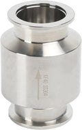 QiiMii KF-40 Vacuum Pump Check Valve, Stainless Steel 304, Non-Return One Way for Vacuum Pump(KF-40 Flange 55mm)