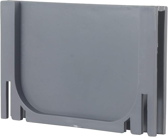 URA WATER - End Cap for Gray Plastic Drain UA-100 Series