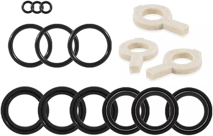 30623 Seal Kit Replacement Fit For Cat Pump Model 30 31 34 35 310 340 350 310B 310S 310W 340S 340B 340W 350 350S 350B 350W Models, 5 Frame Plunger Pumps 6PACK