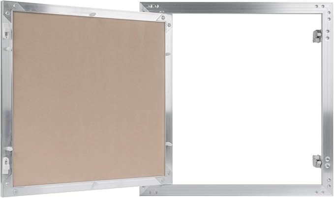 16" x 16" Inch Wall Access Panel - Waterproof Drywall Panel & Aluminum Frame Crawl Space Hatch Door - Plumbing Access Panel for Wall & Ceiling, HVAC - Drywall Access, Cover
