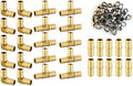 EFIELD 30PCs 1/2"Pex fitting,70PCS Pex Stainless Steel Clamp(PEX1807191)